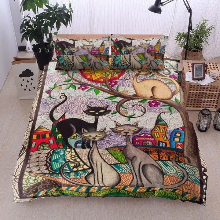 Cat Bedding Set