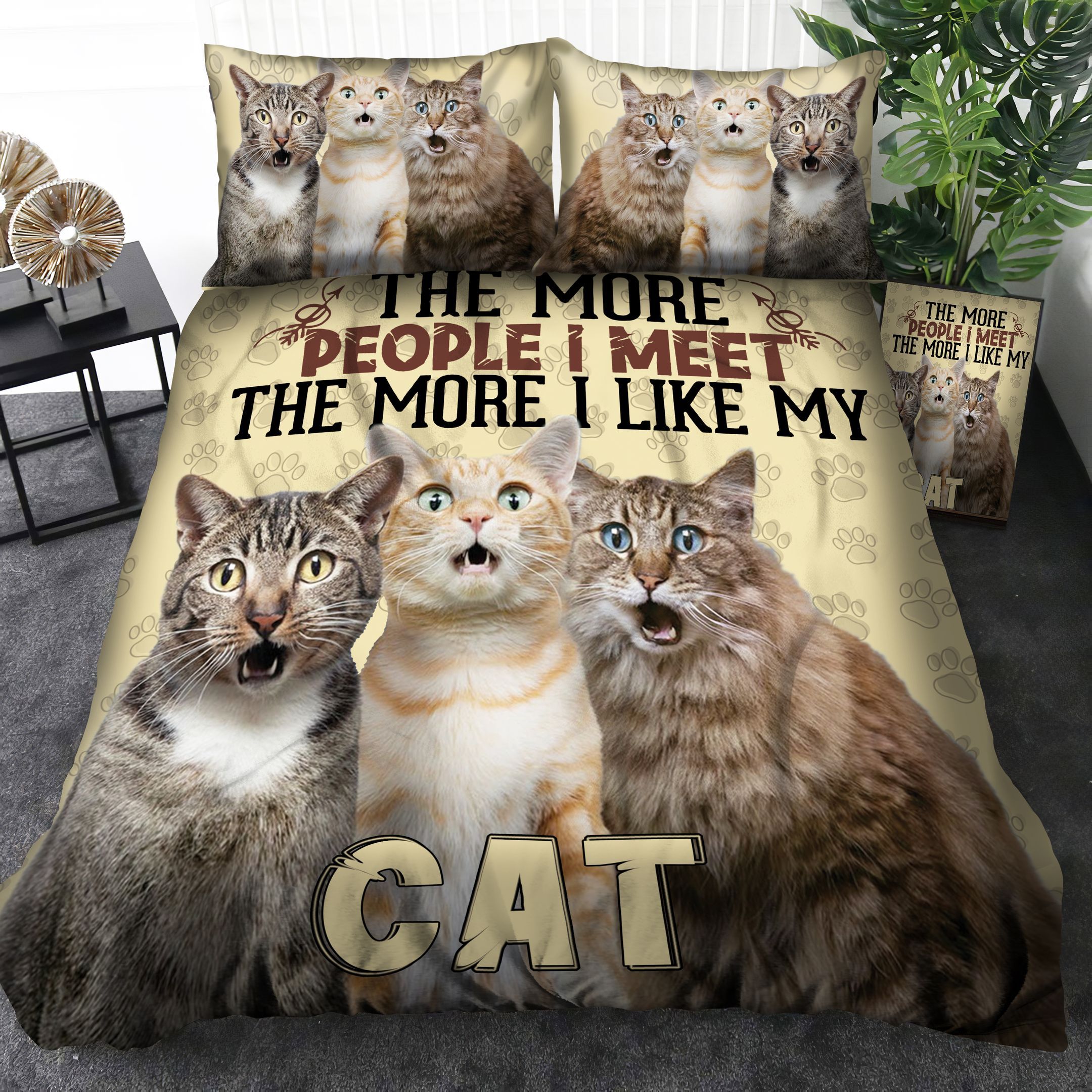 Cat Bedding Set
