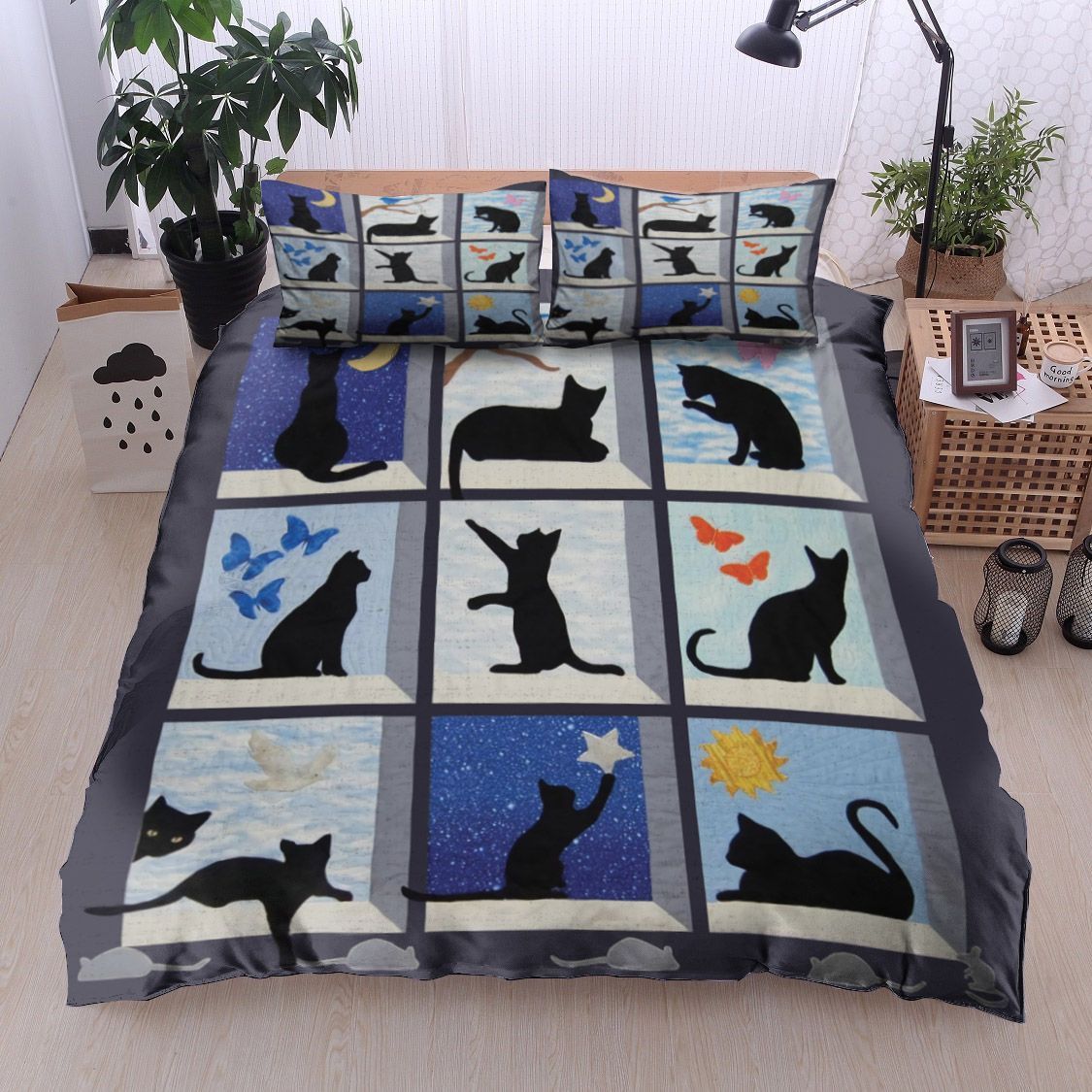 Cat Bedding Set