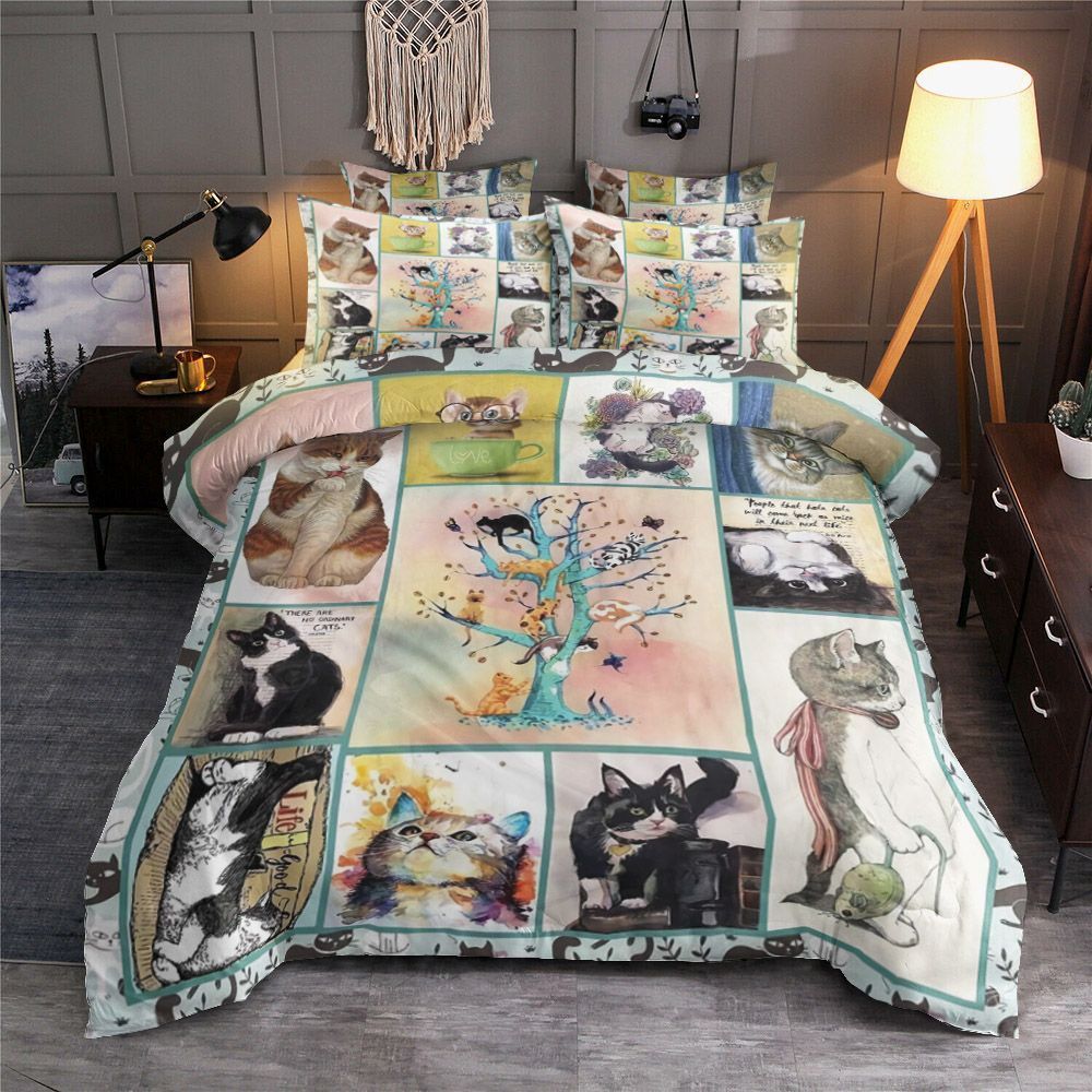 Cat Bedding Set