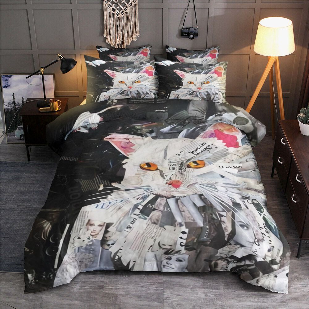 Cat Bedding Set