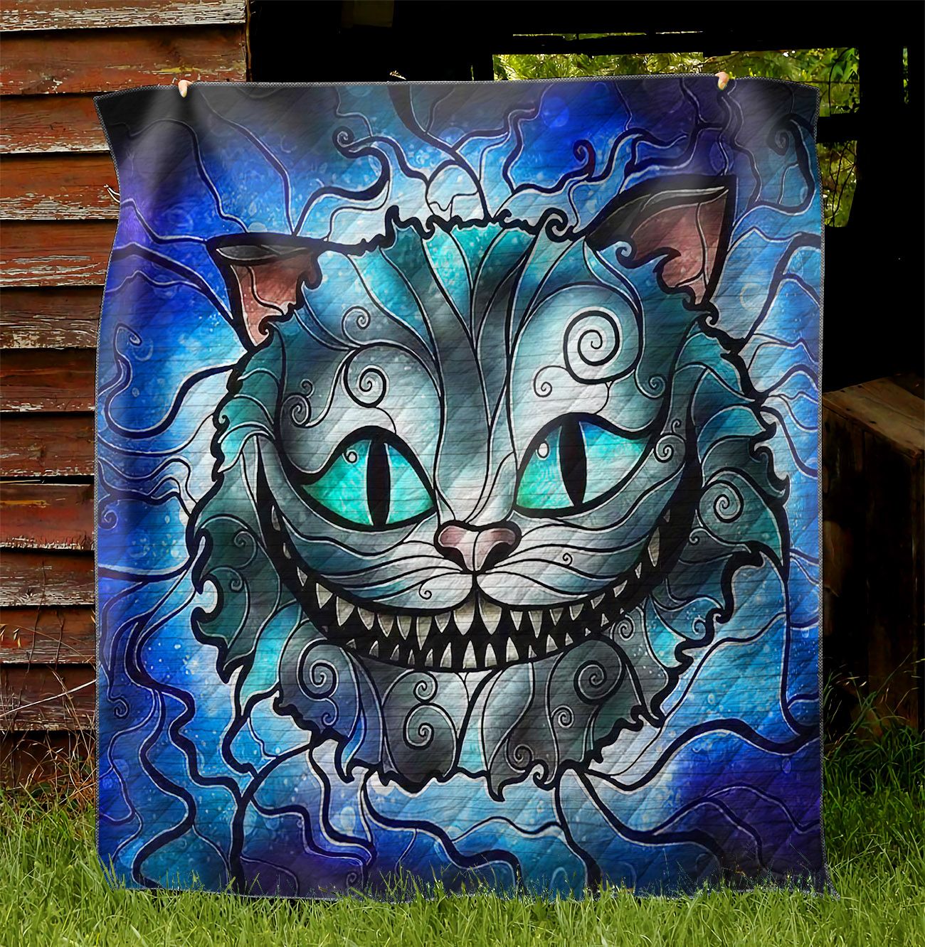 Cat Face Hi Friend NI0202034YD Quilt Blanket