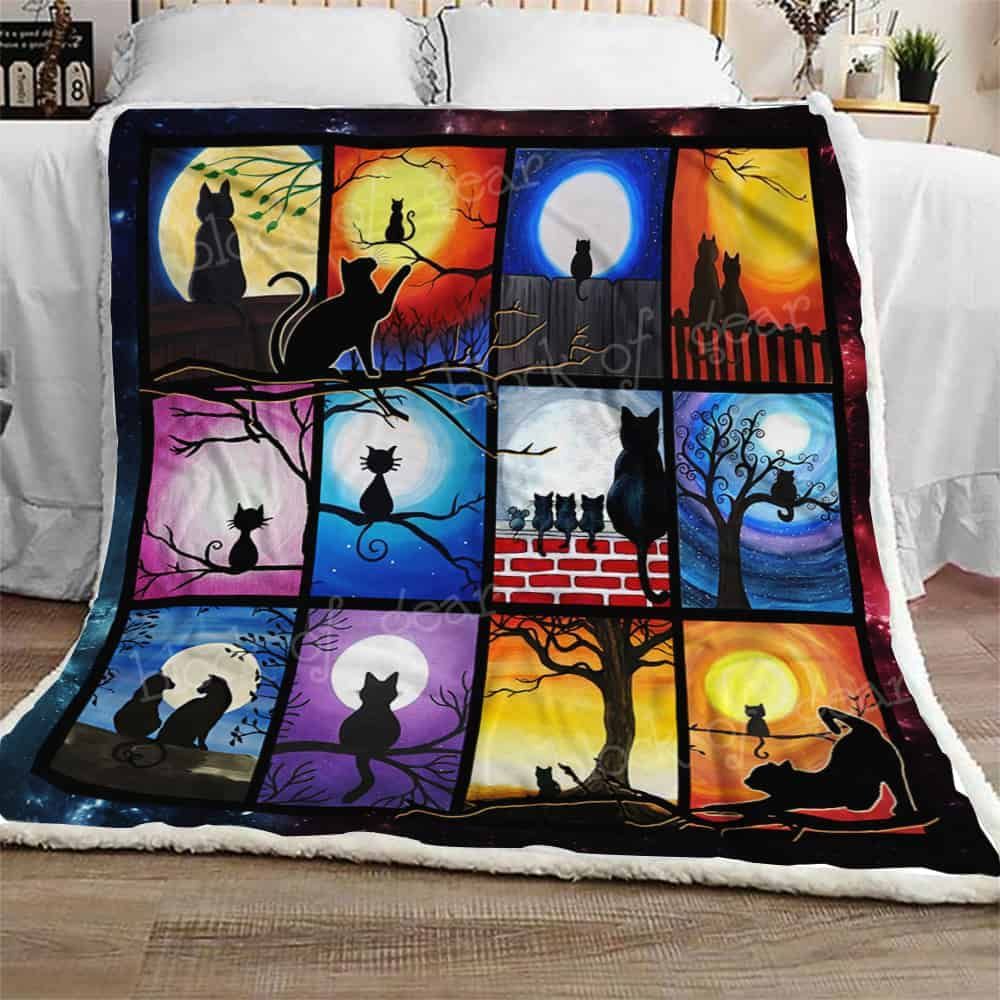 Cat Fleece Blanket