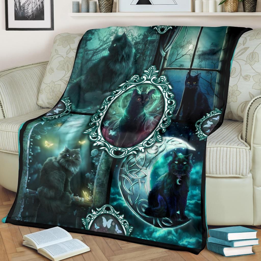 Cat Fleece Blanket