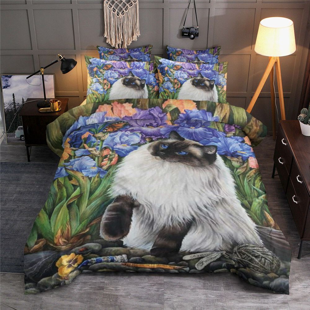 Cat Garden Bedding Set