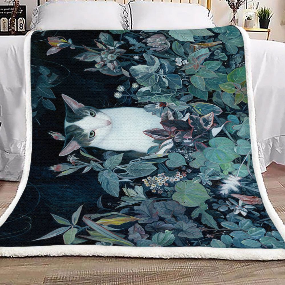 Cat Groves Sherpa Fleece Blanket