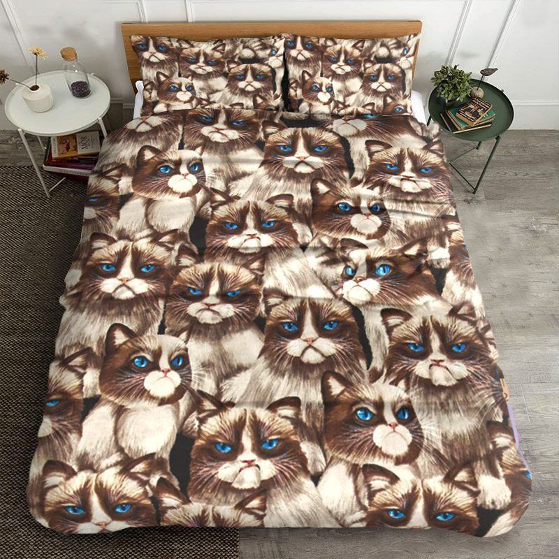 Cat Bedding Set