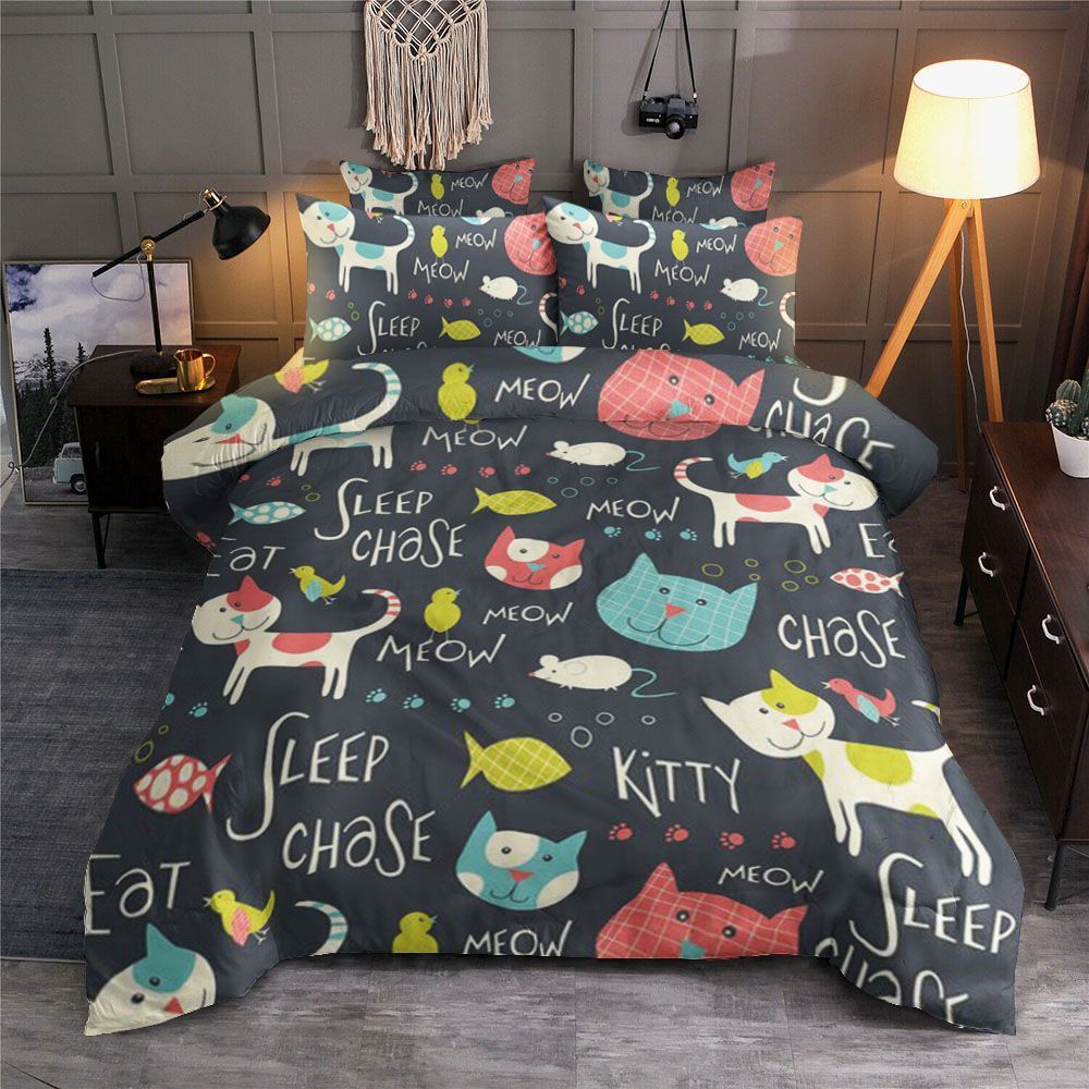 Cat Bedding Set