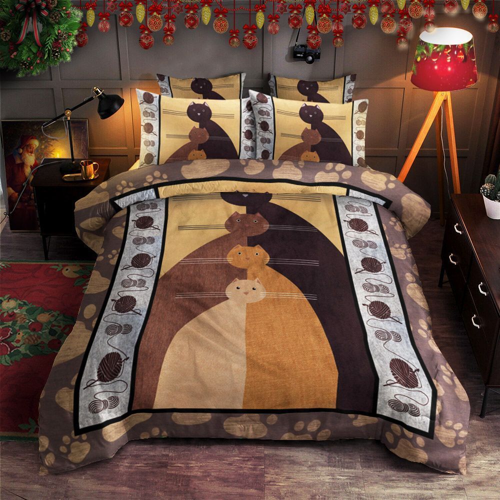 Cat Bedding Set