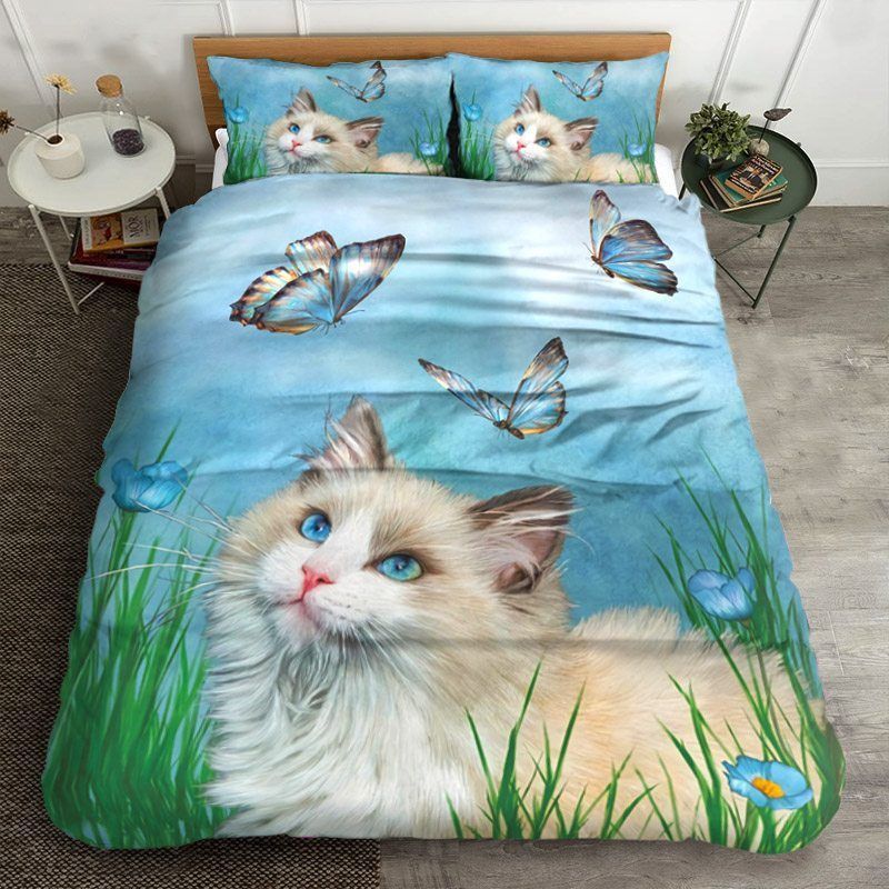 Cat Bedding Set