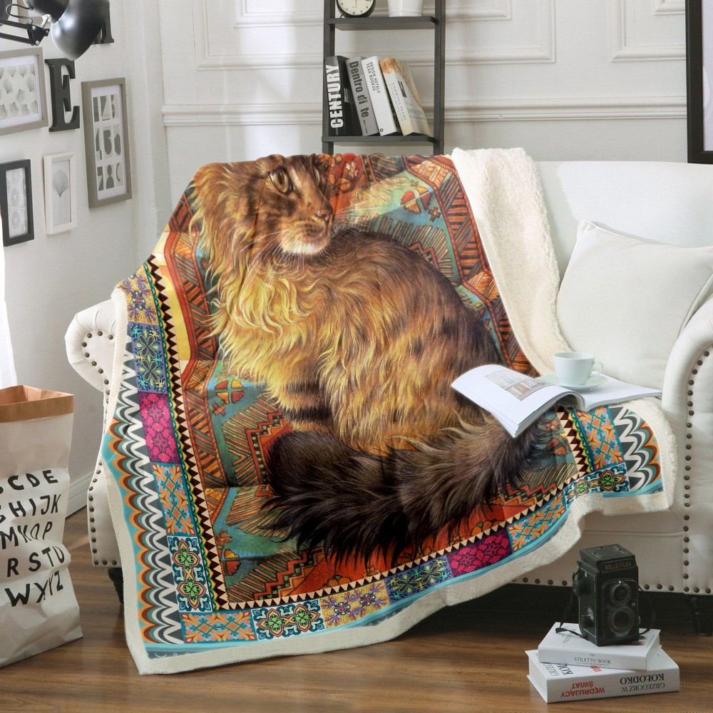 Cat I Have A Cat Fleece Blanket