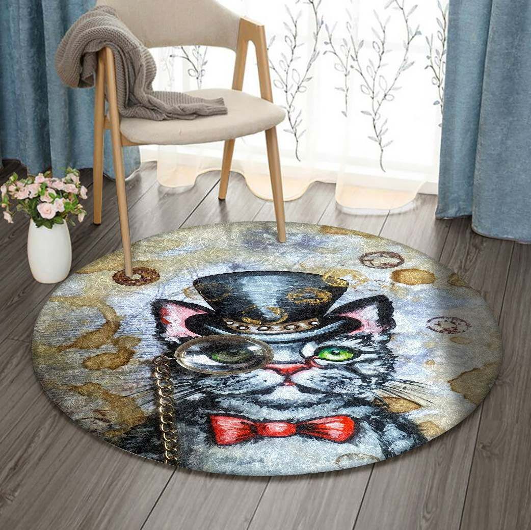 Cat In The Hat Round Carpet