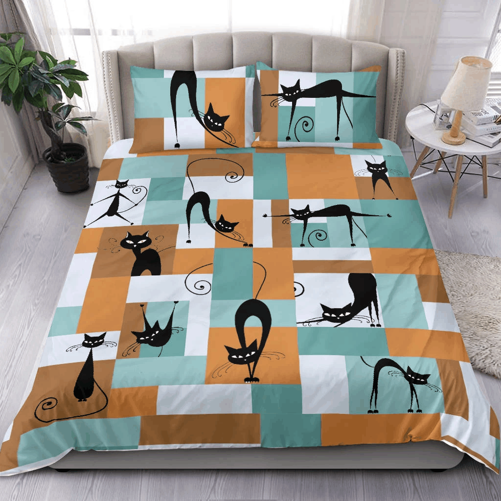 Cat Lady Bedding Set
