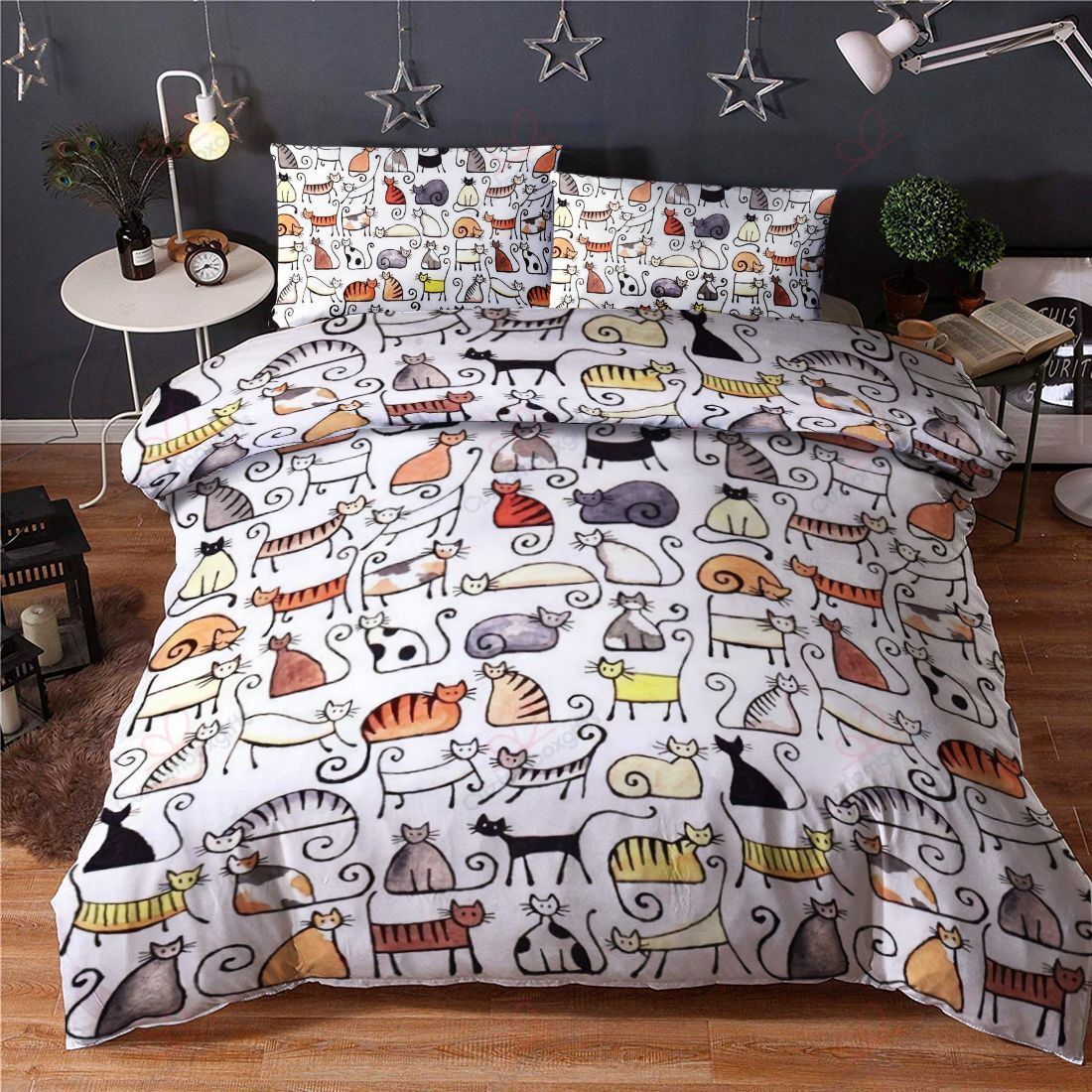 Cat Bedding Set