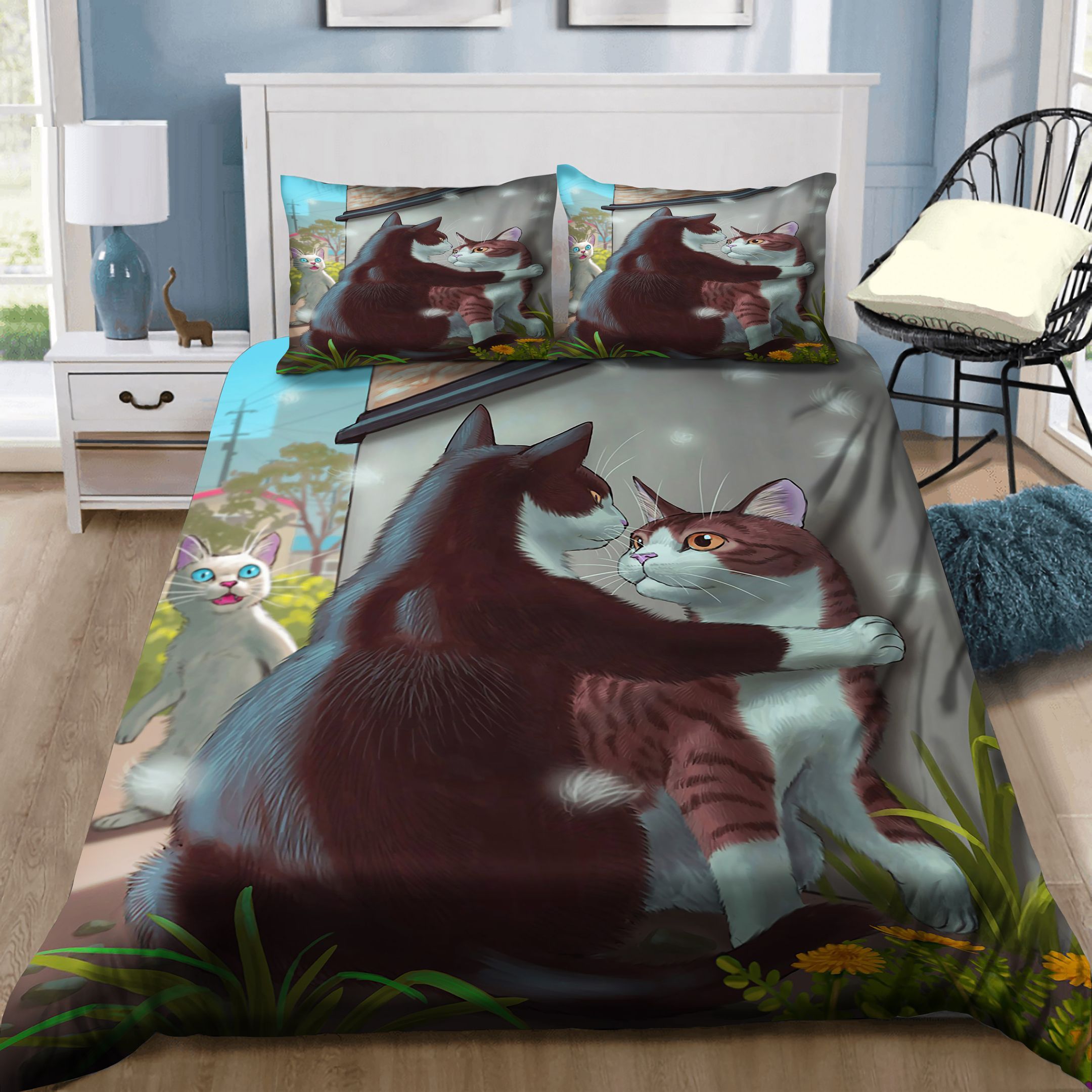 Cat Love Is Love Bedding Set