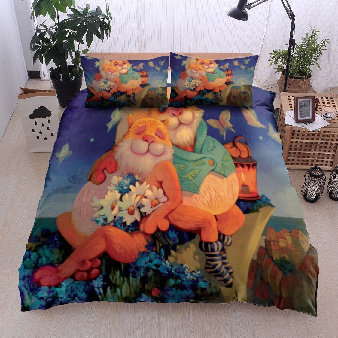 Cat Love Bedding Set