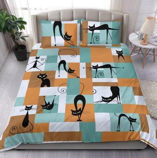 Cat Lover Bedding Set