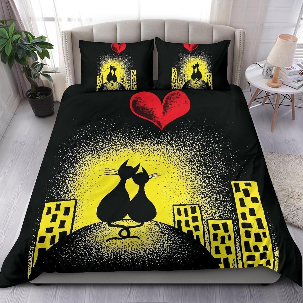 Cat Lovers Bedding Set