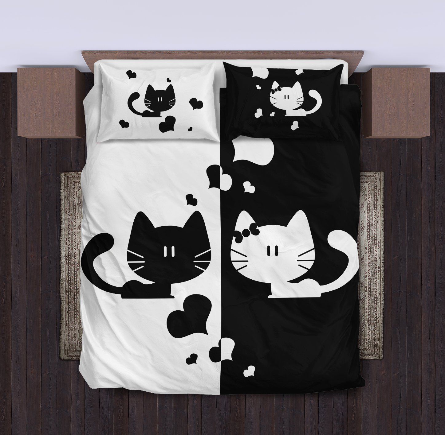 Cat Lovers Bedding Set