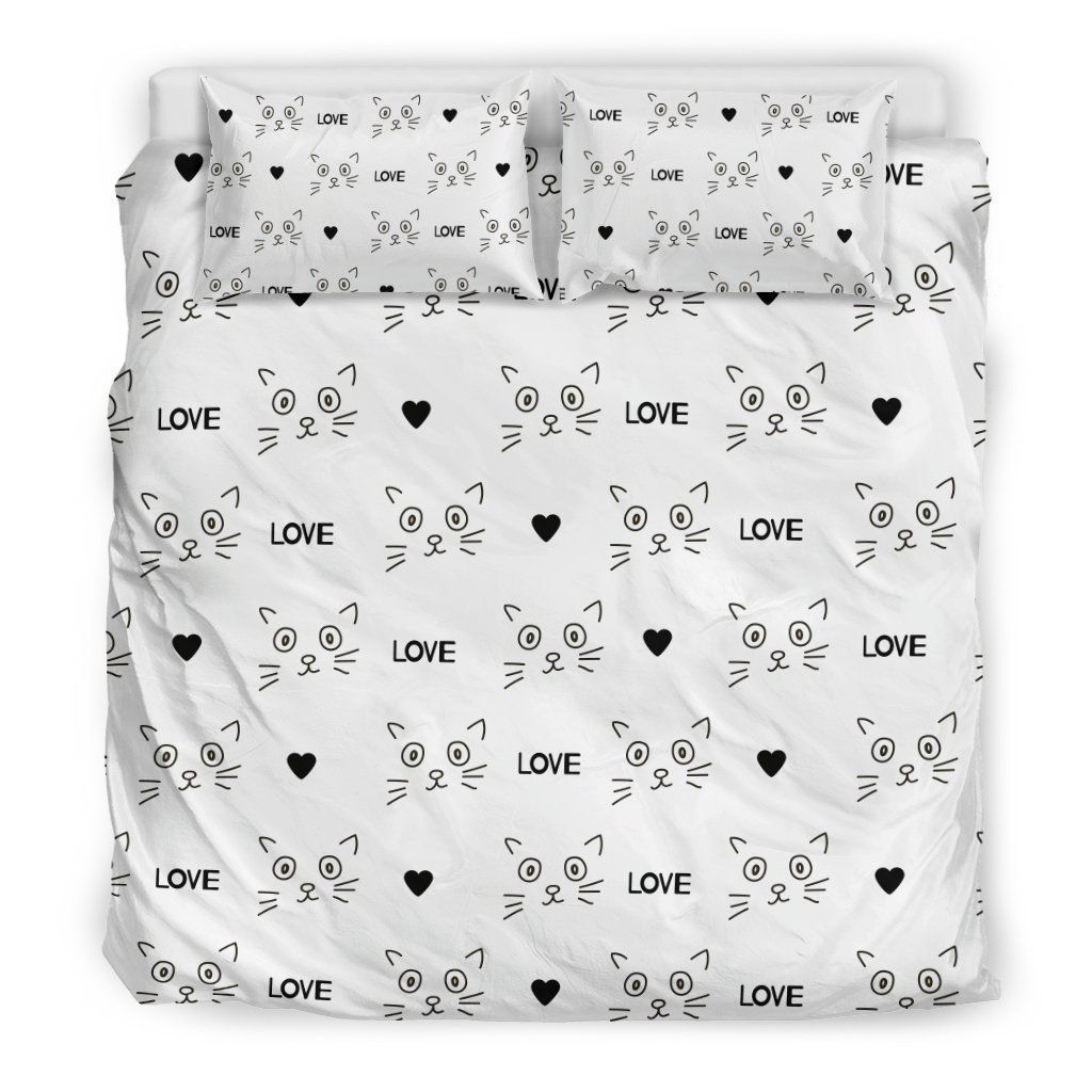 Cat Lovers Bedding Set