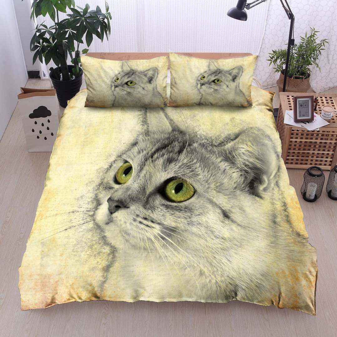 Cat Bedding Set