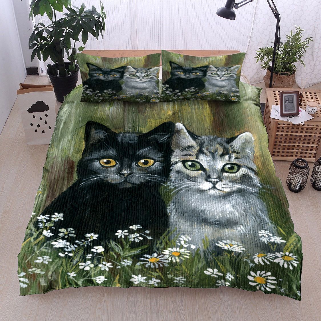 Cat Bedding Set