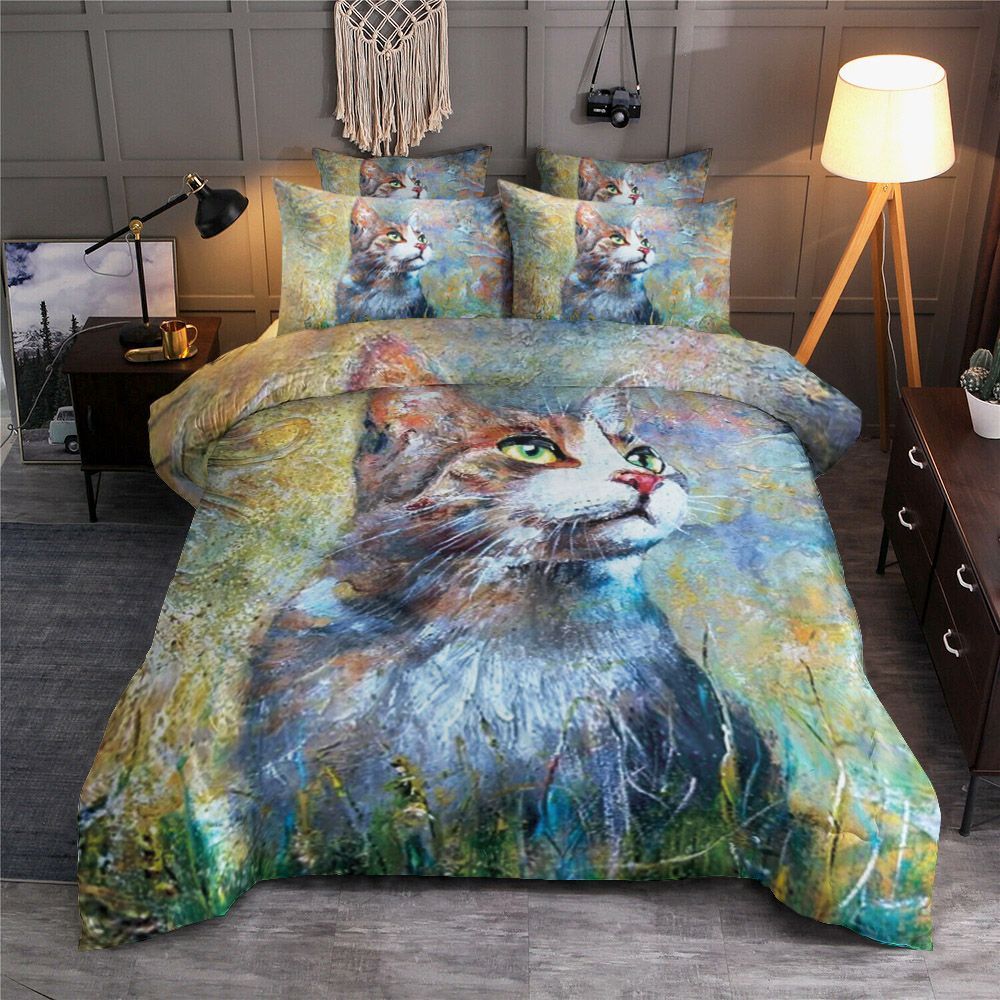Cat Bedding Set