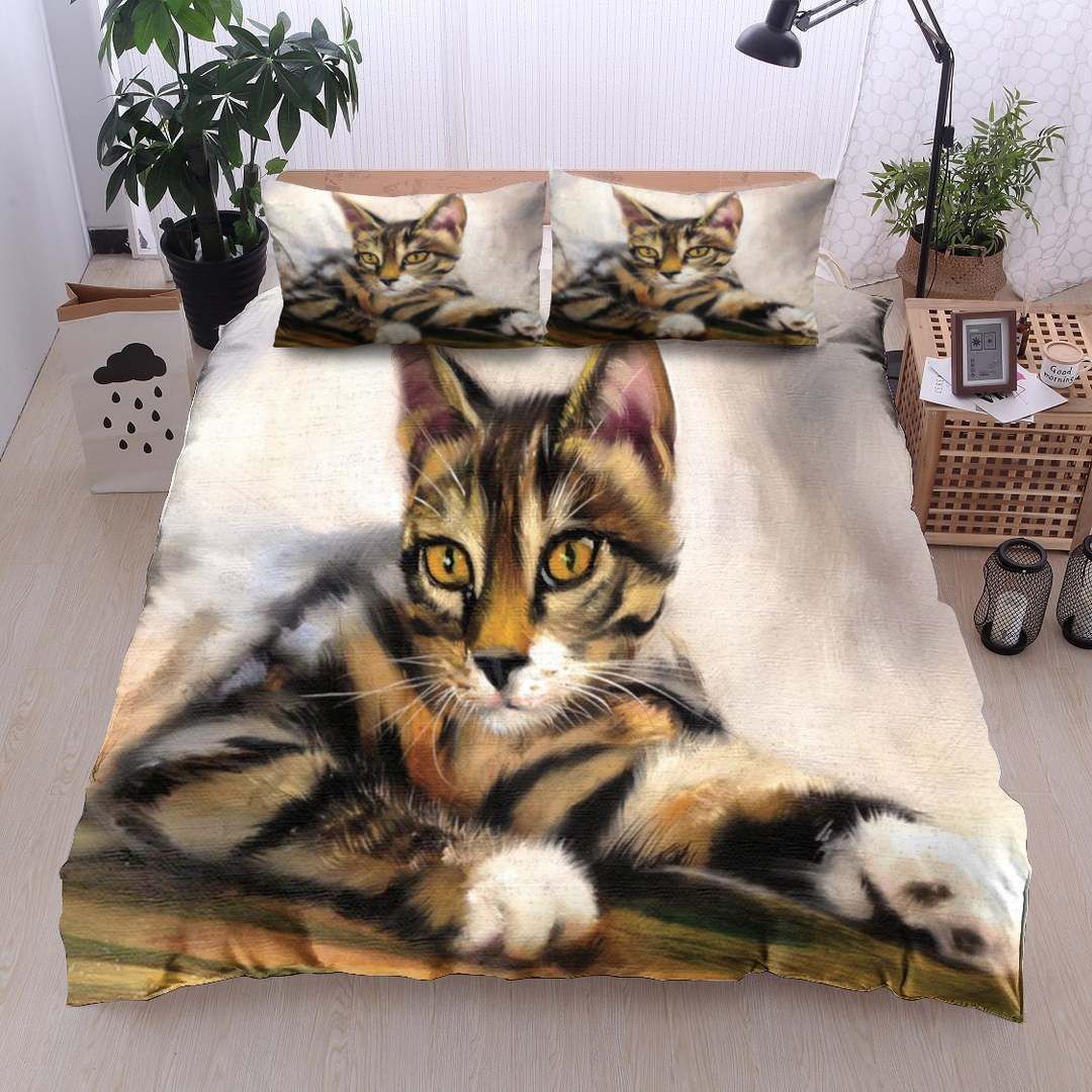 Cat Bedding Set
