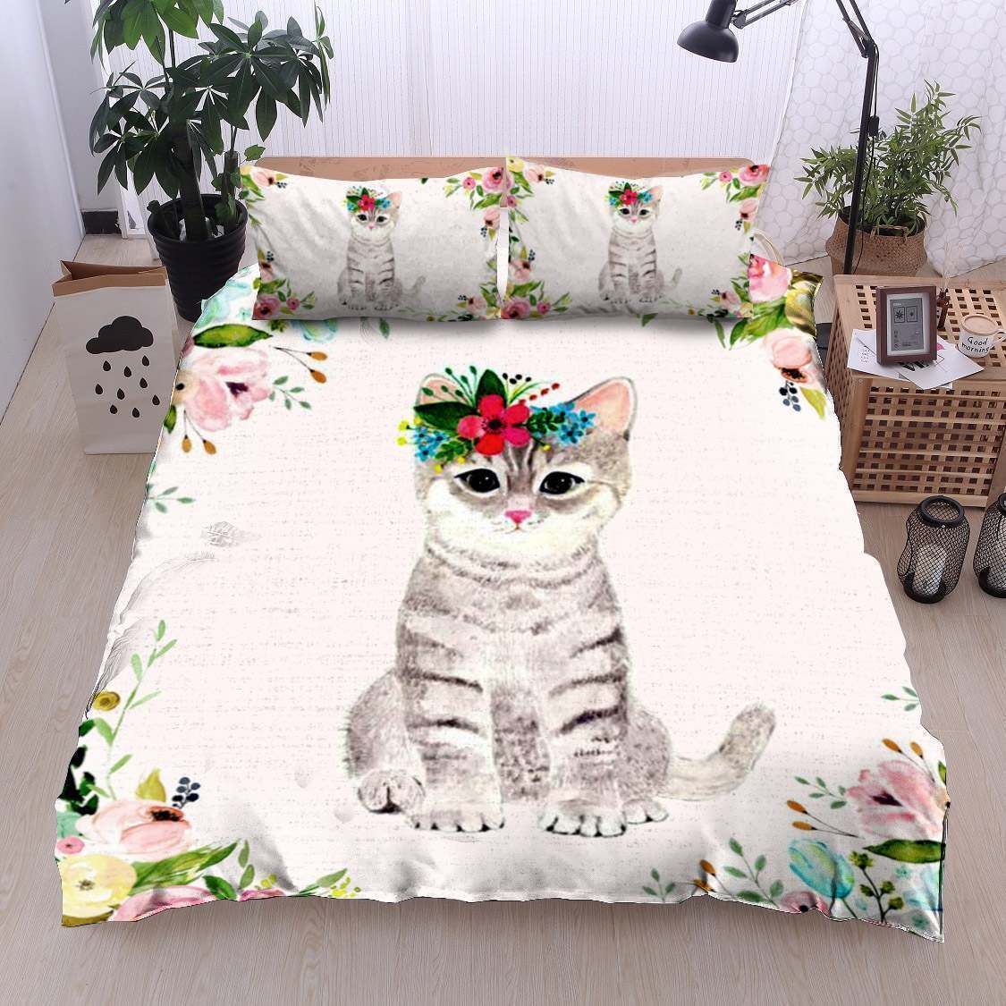 Cat Bedding Set