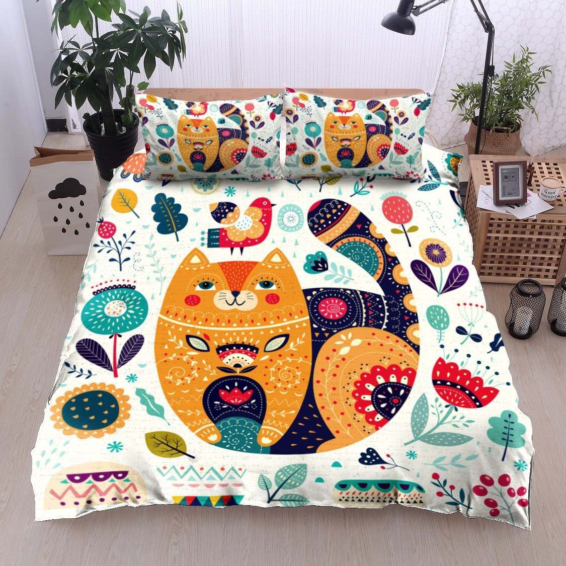 Cat Bedding Set