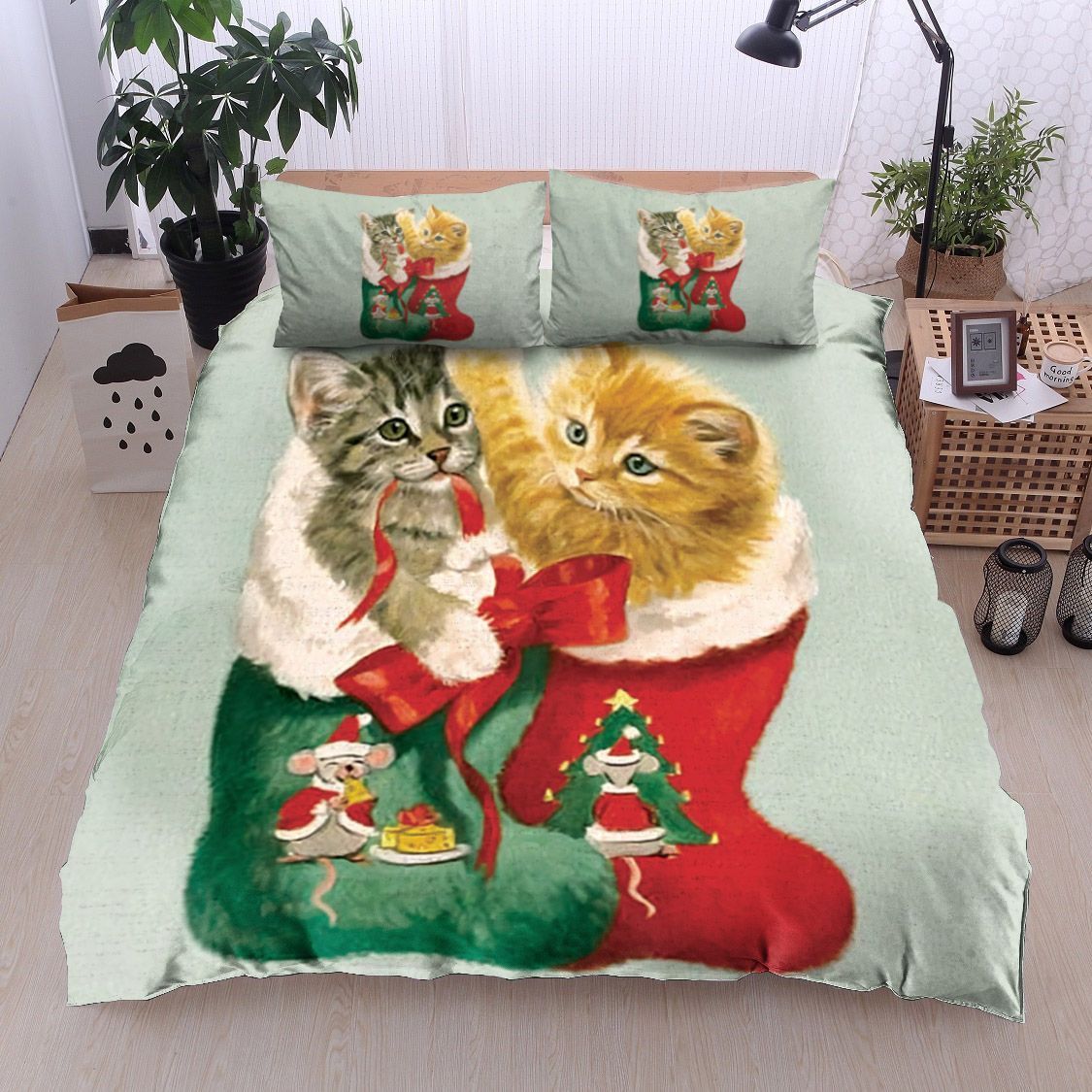 Cat Bedding Set