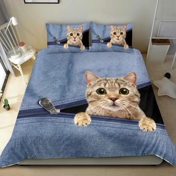 Cat Bedding Set