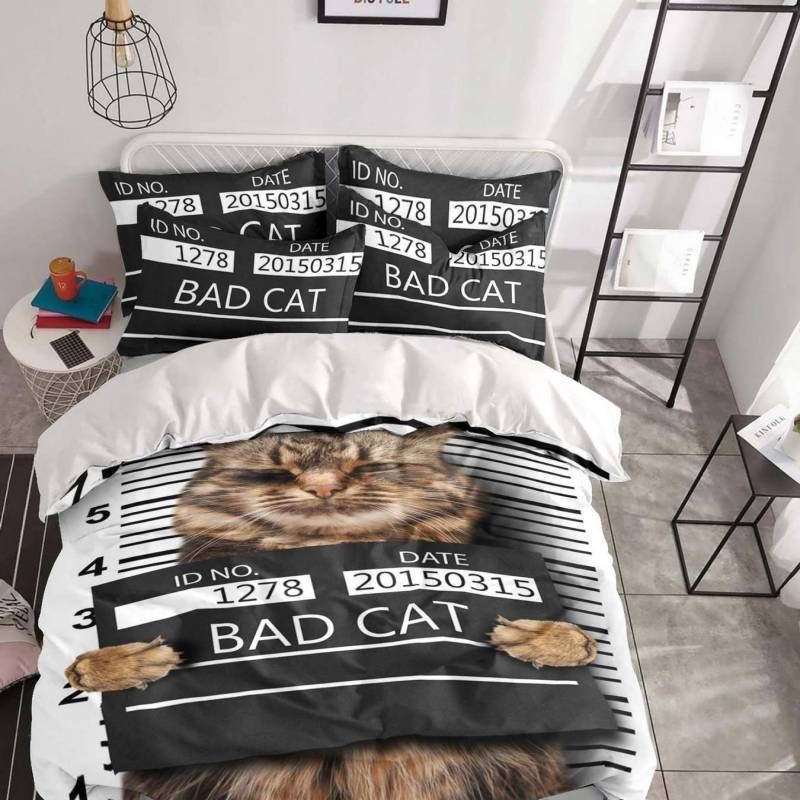 Cat Bedding Set