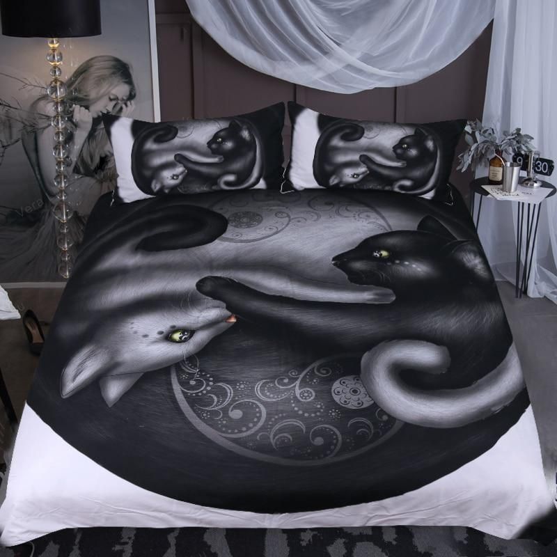 Cat Morning by Khalia Bedding Set