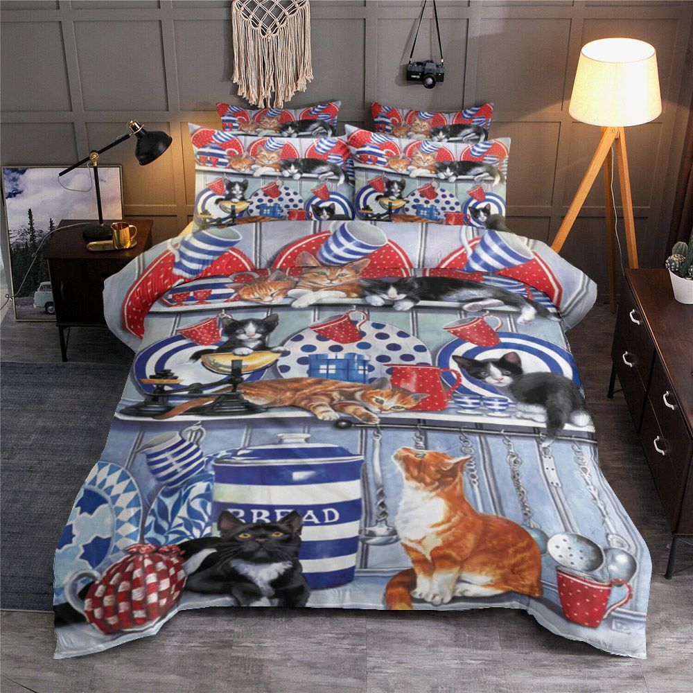 Cat Bedding Set