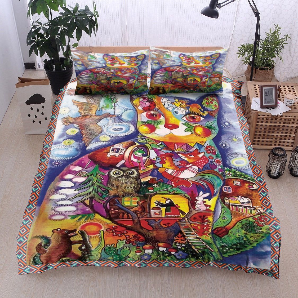 Cat Bedding Set