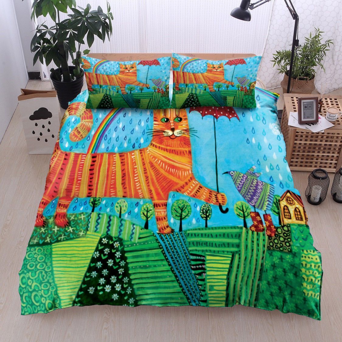 Cat Bedding Set