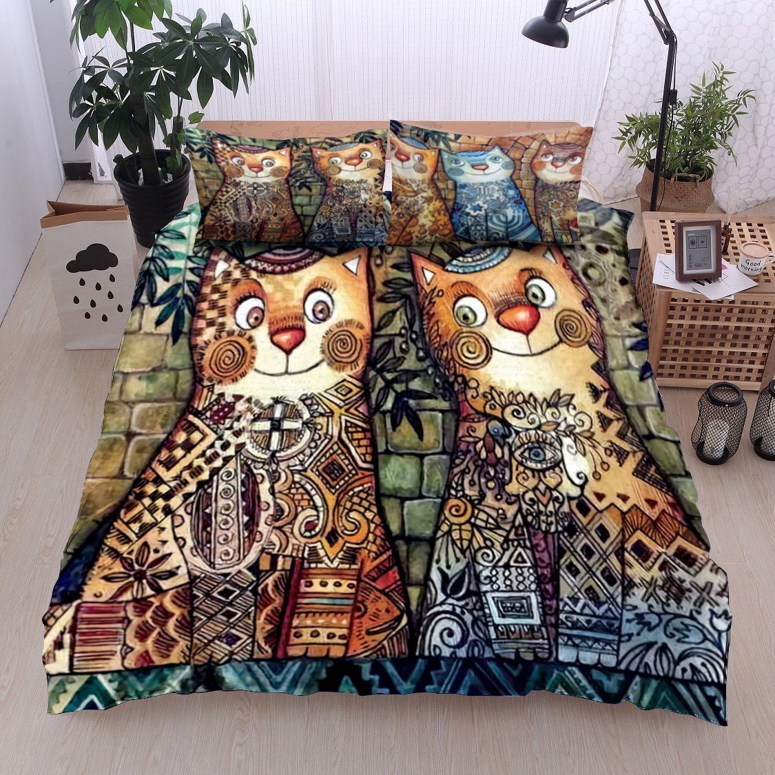 Cat Bedding Set