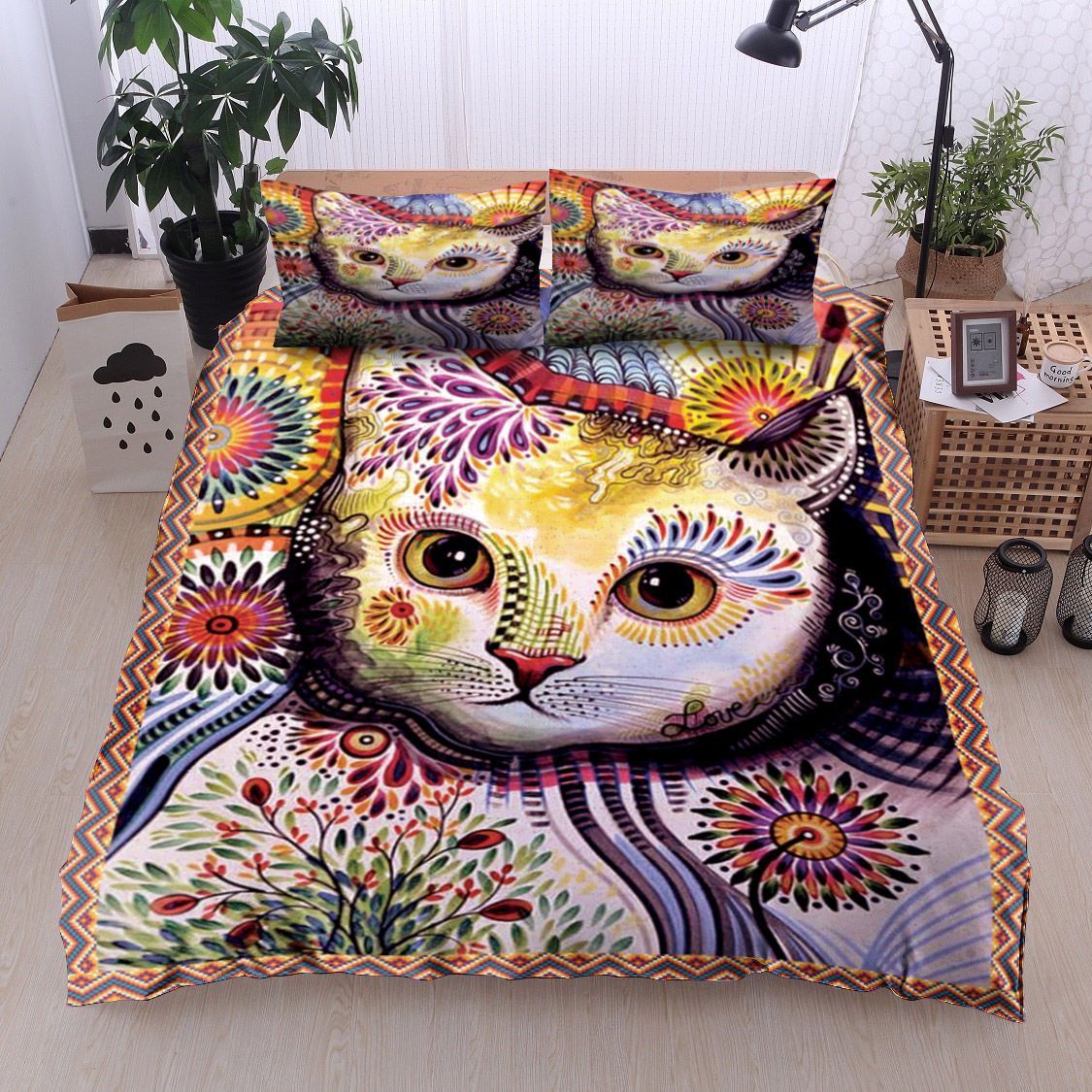 Cat Bedding Set