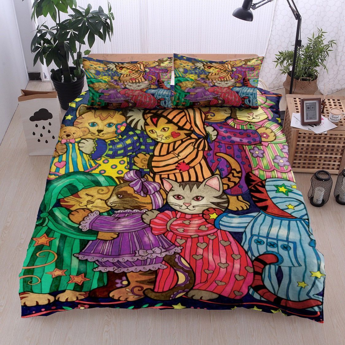 Cat Bedding Set