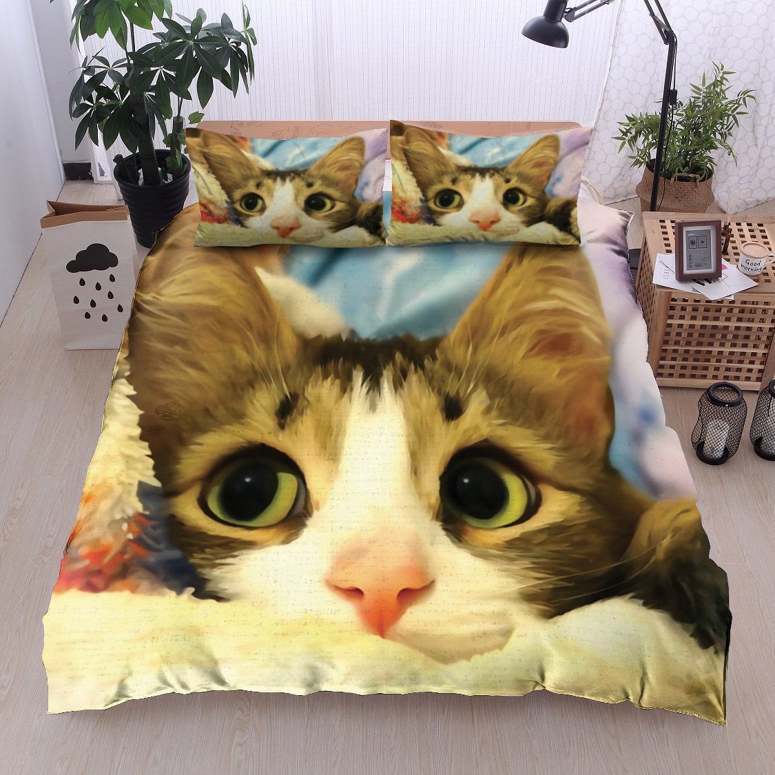 Cat Bedding Set