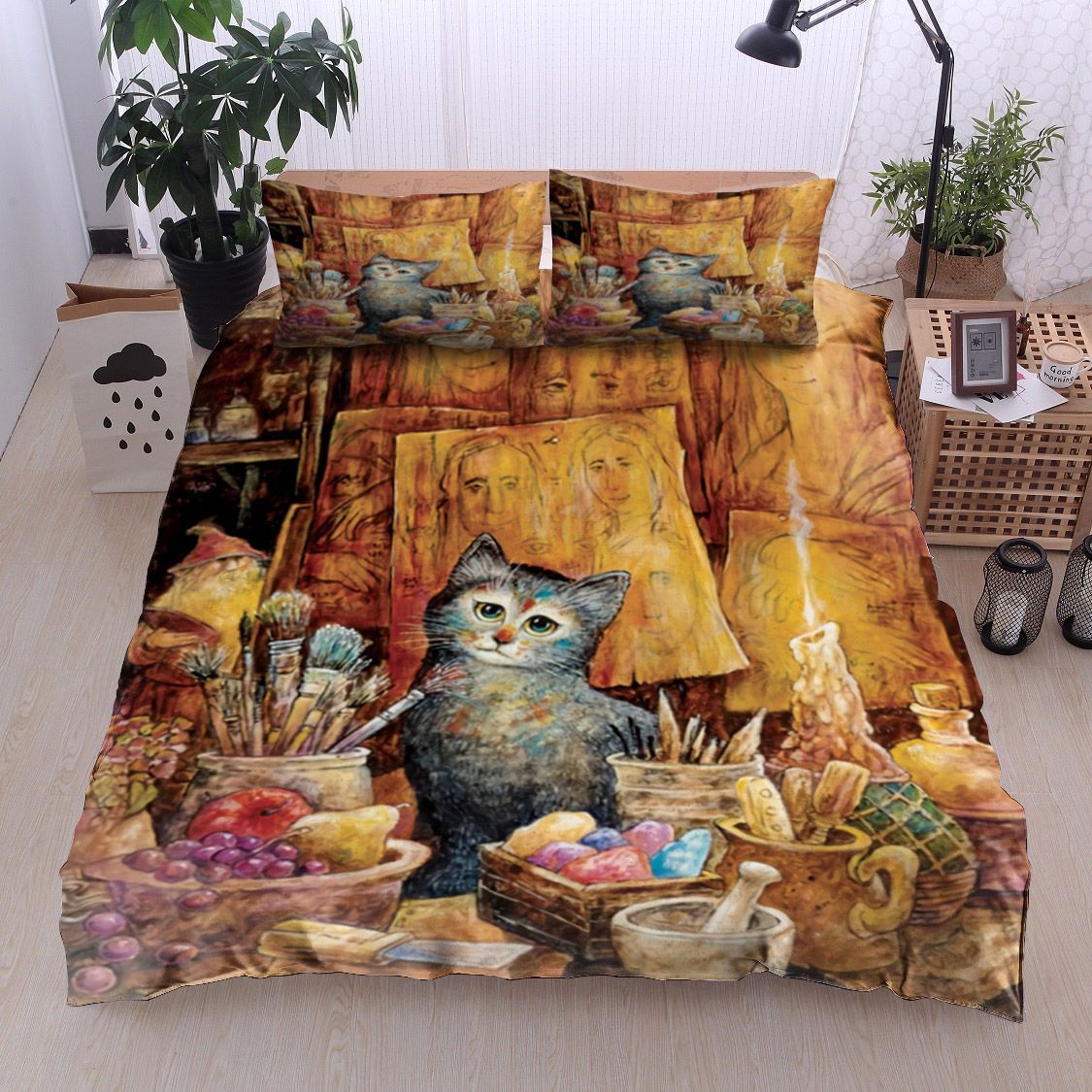 Cat Bedding Set