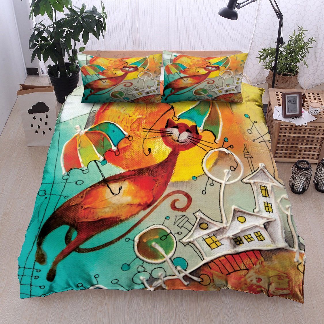 Cat Bedding Set