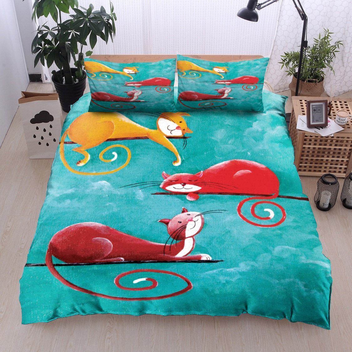 Cat Bedding Set