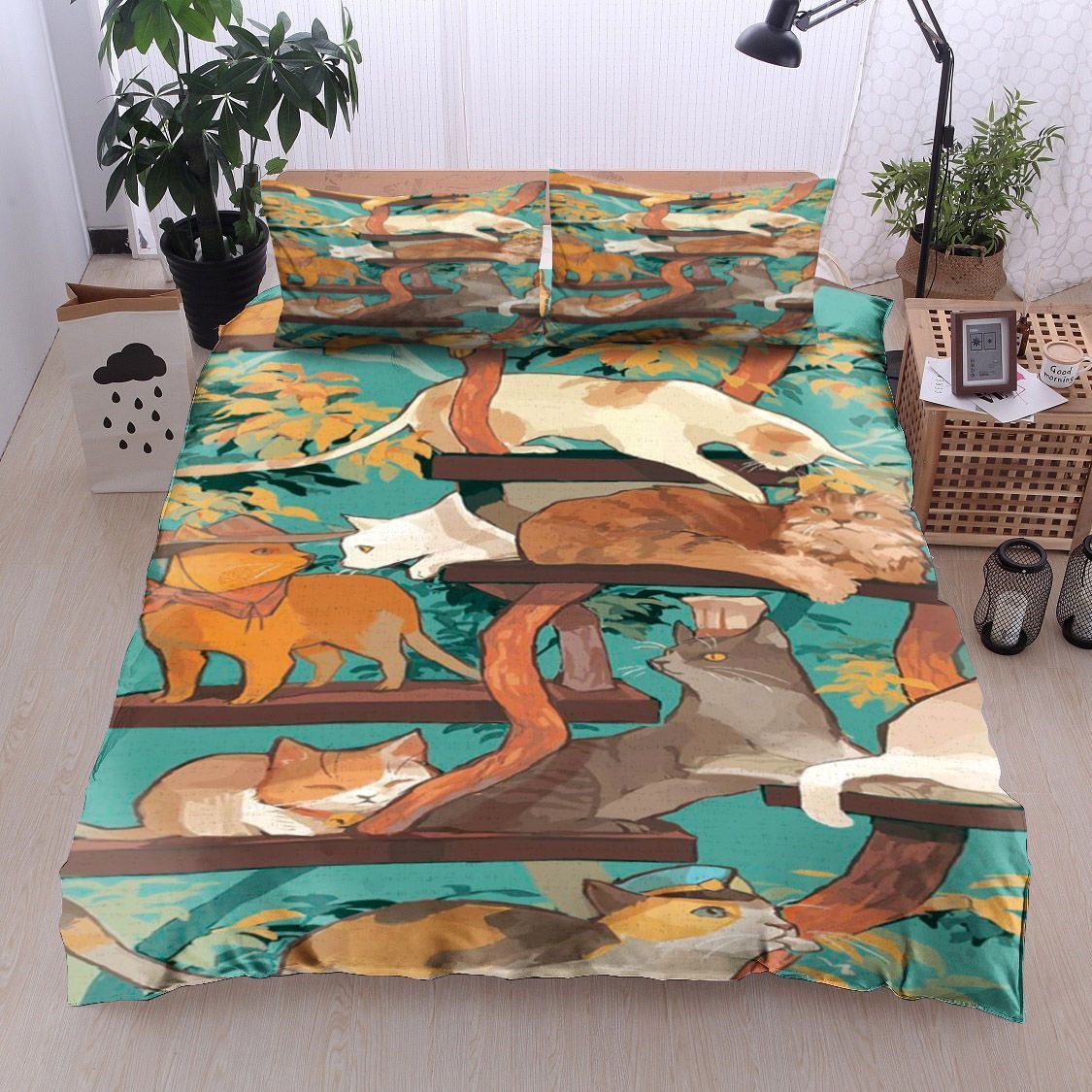 Cat Bedding Set
