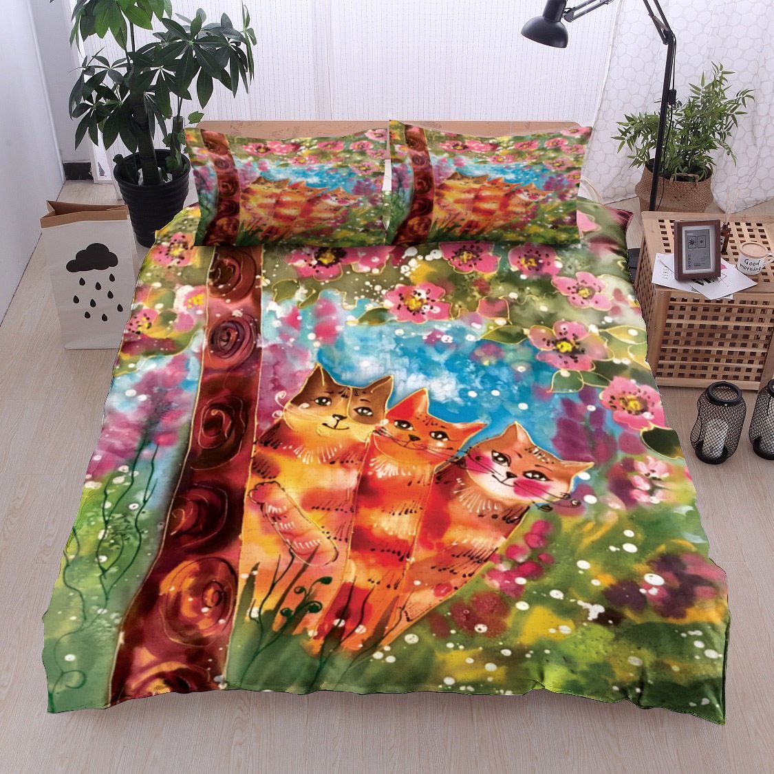 Cat Bedding Set