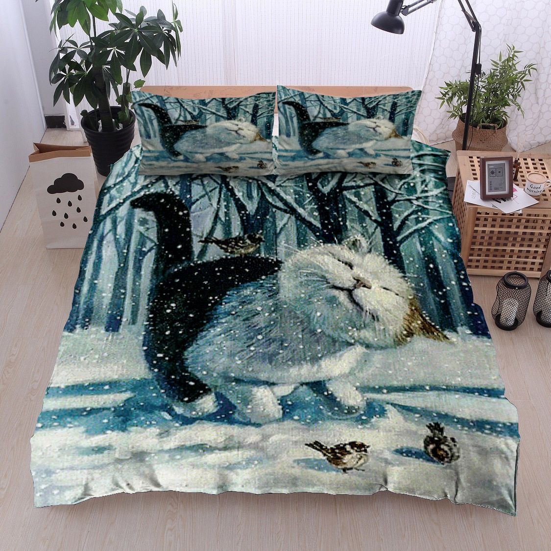 Cat Bedding Set