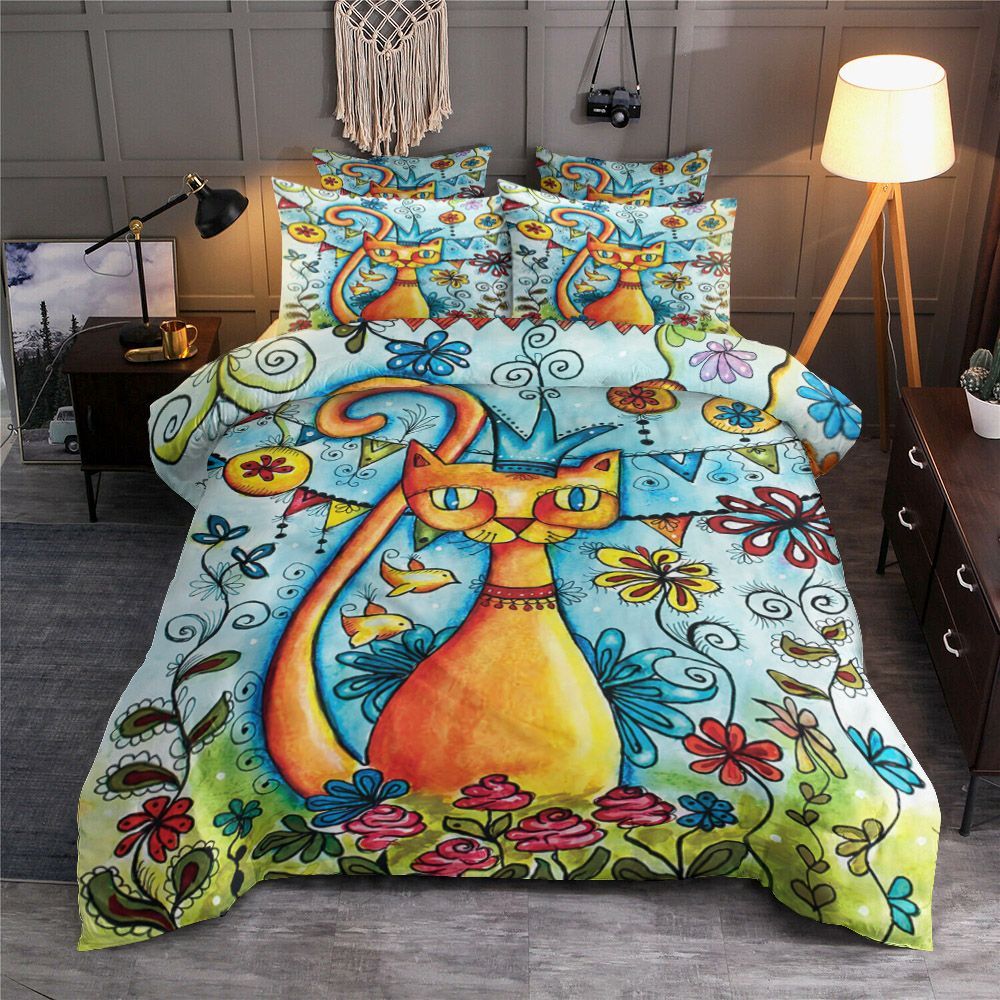 Cat Bedding Set