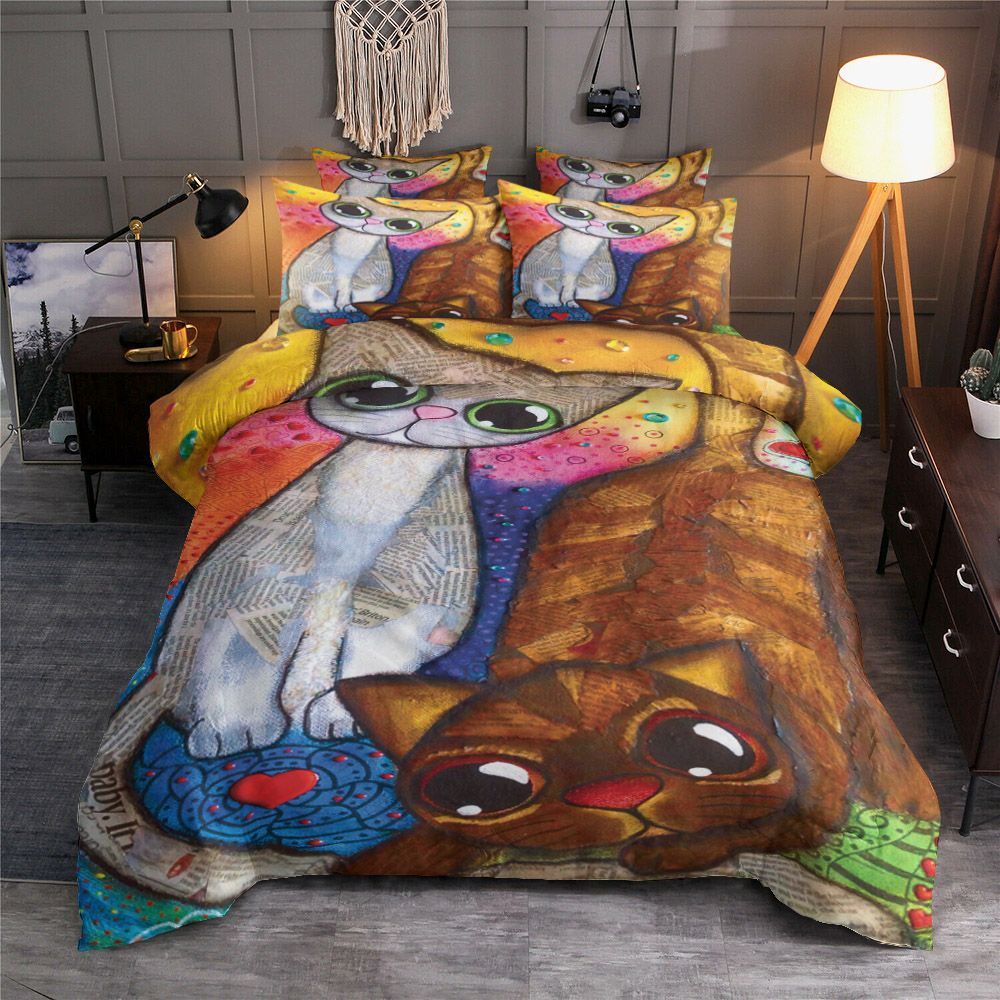 Cat Bedding Set