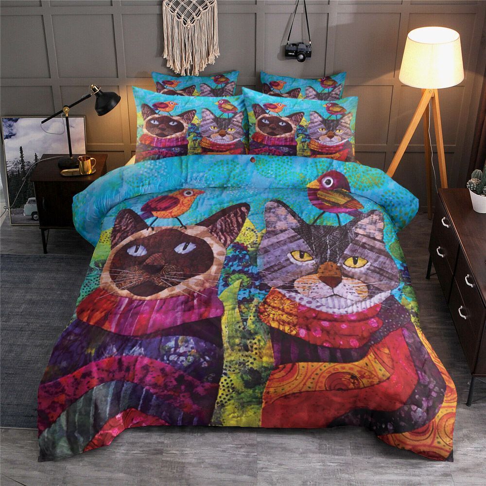 Cat Bedding Set